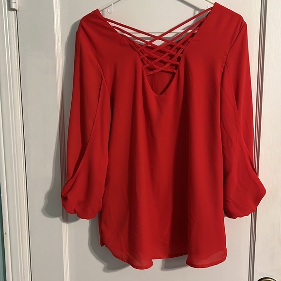 Red Blouse - Picture 2 of 2